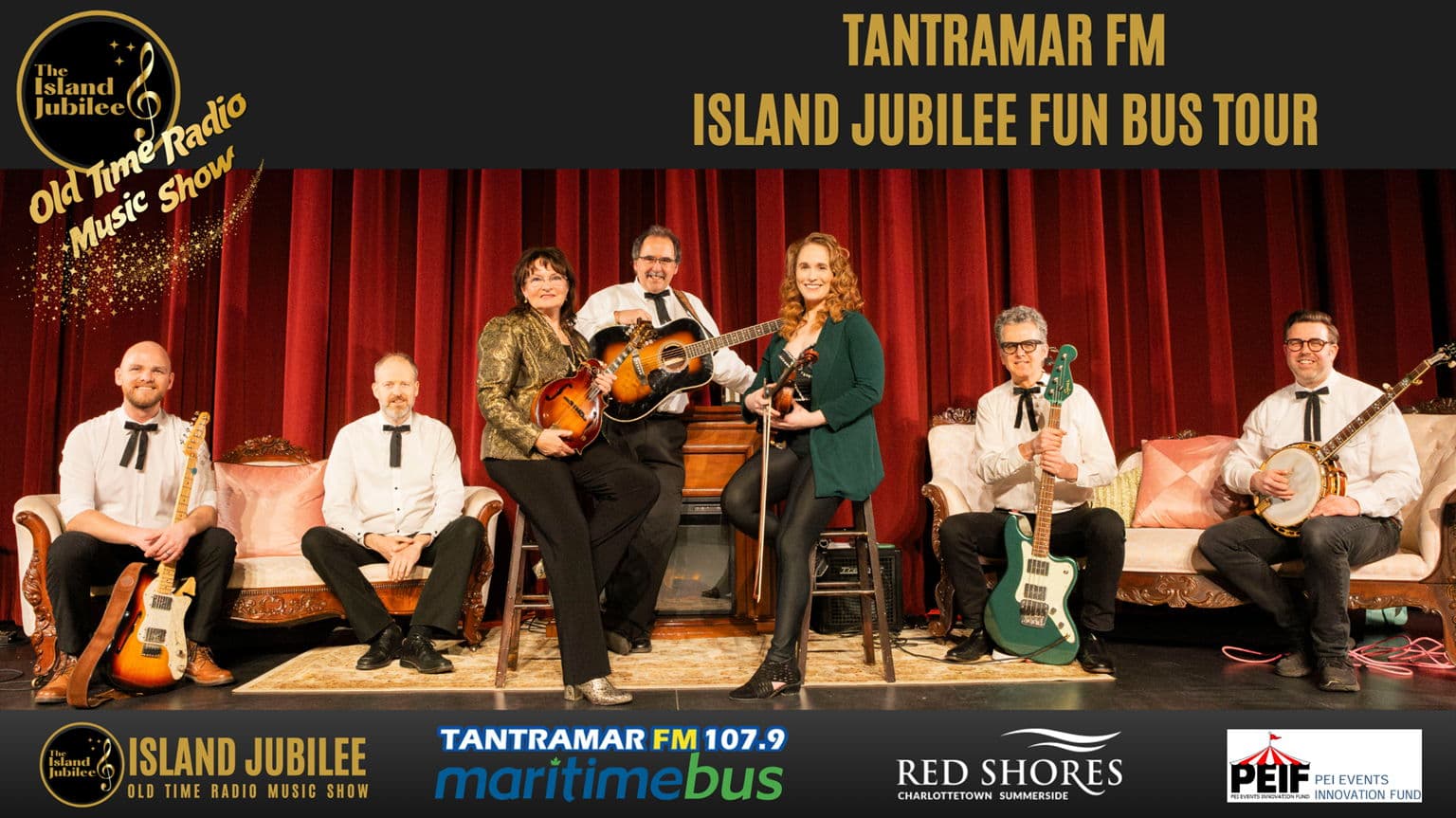 Tantramar FM - Island Jubilee Fun Bus Tour: Departing Moncton/Amherst to Charlottetown PEI - Day Charter - Sunday Feb 9, 2025