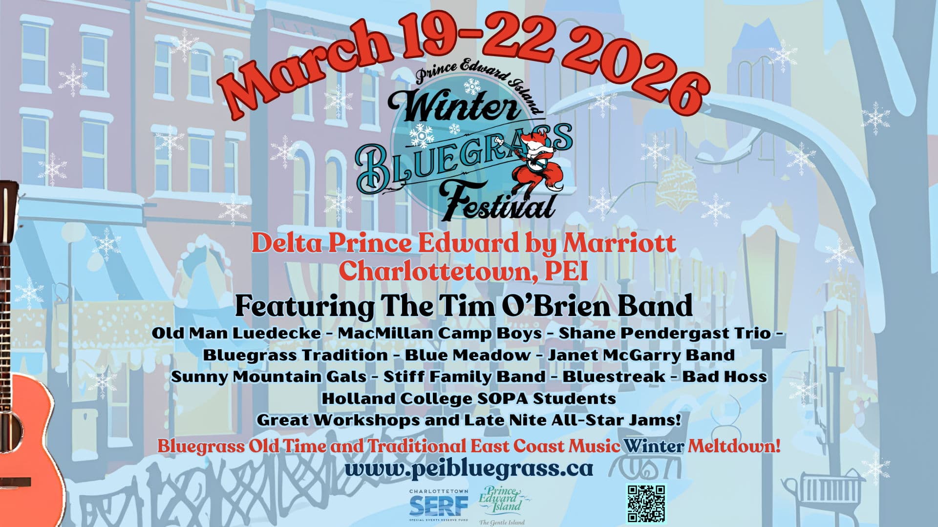 2026 PEI Winter Bluegrass Festival - March 19-22,2026 - PEI Convention Centre & Delta Prince Edward by Marriott - Charlottetown, PE