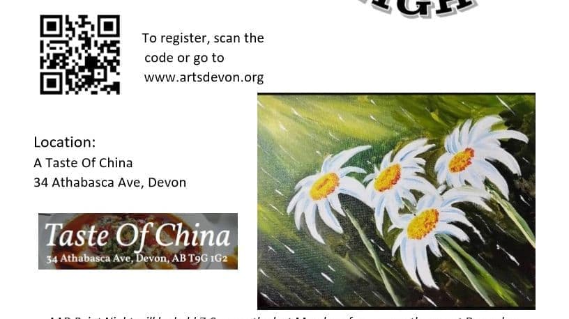 Devon Paint Night - April 27, 2026