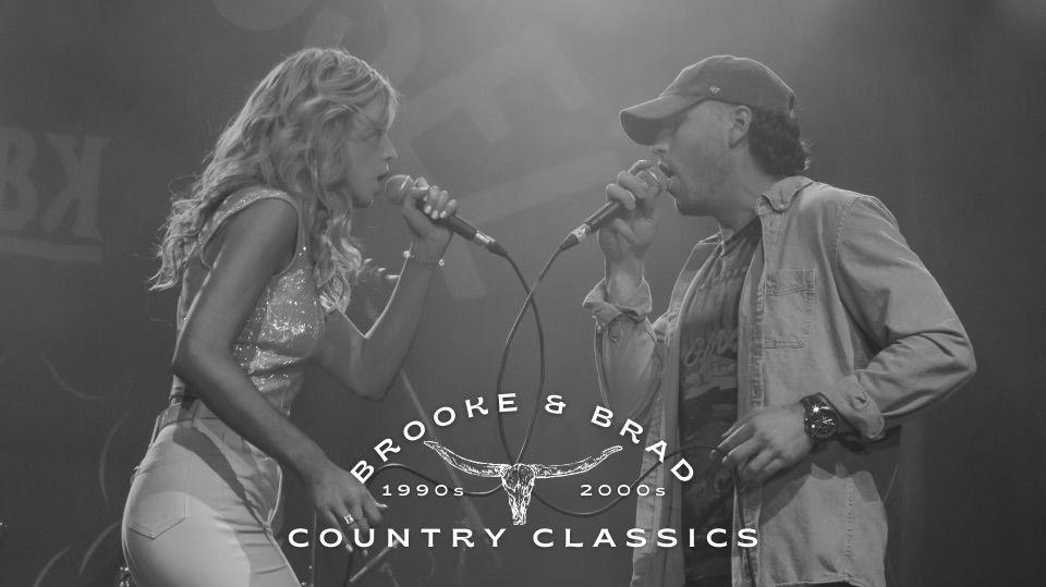 Brooke & Brad Play Country Classics from 90's - 2000's - September 26th - $30 - Doors 6:30 PM 