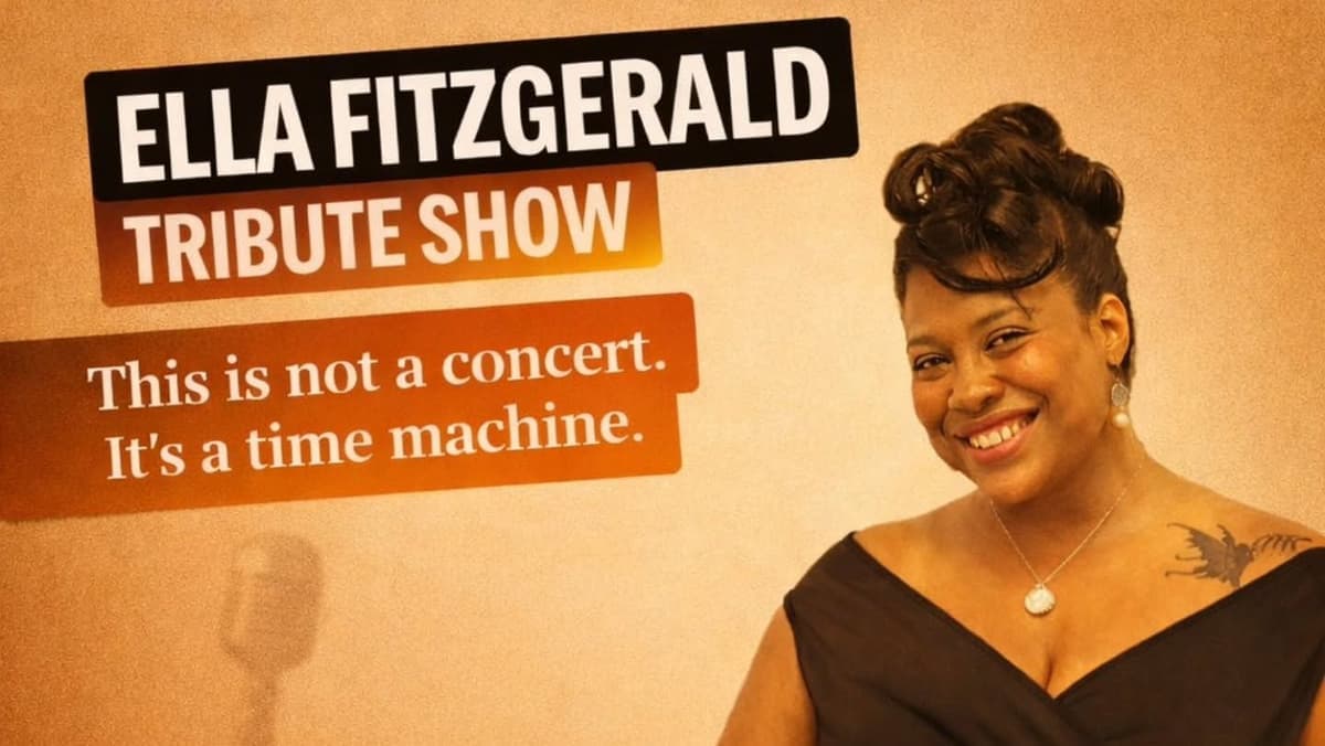 Ella Fitzgerald Tribute Show-$45