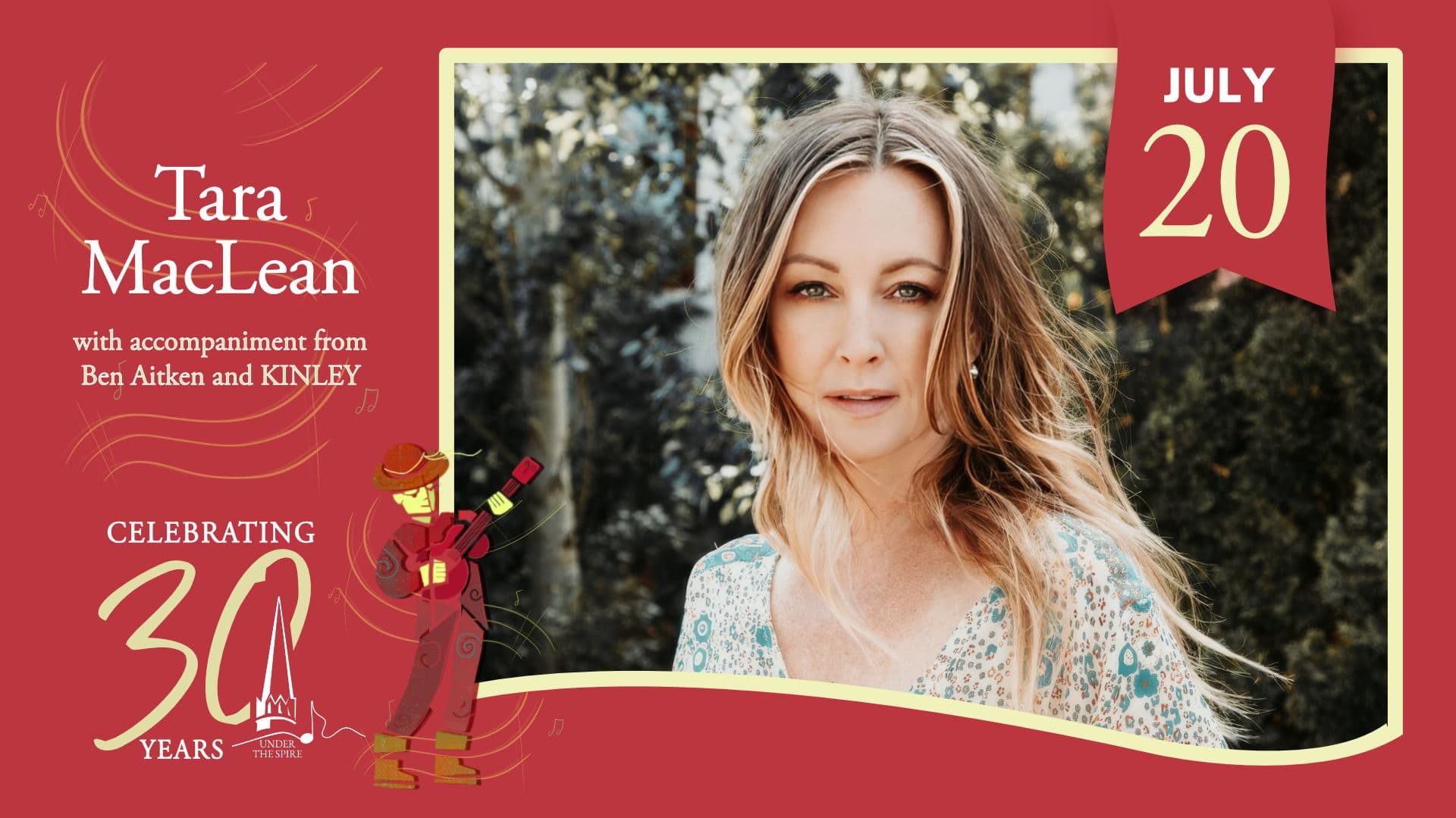 Tara MacLean - Accompanied by KINLEY and Ben Aiken
