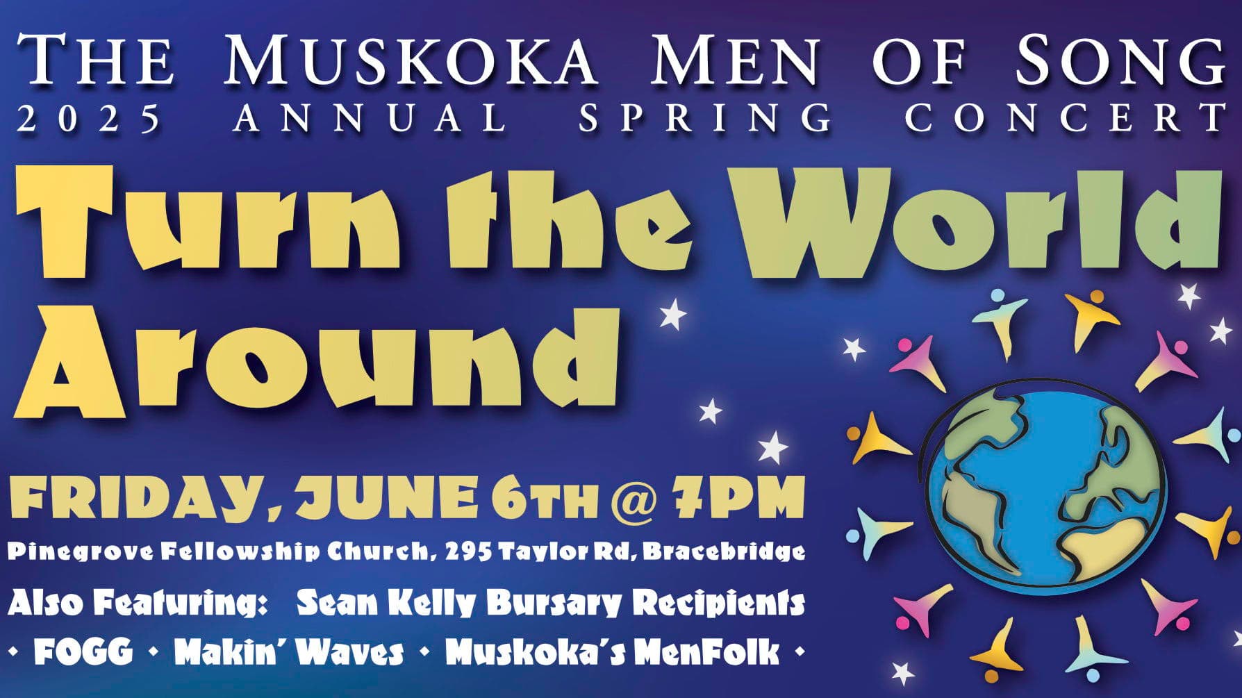 Turn the World Around - The Muskoka Men of Song Spring Concert