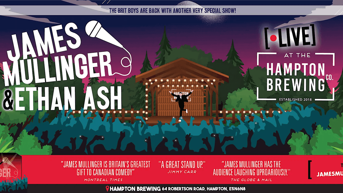 James Mullinger & Ethan Ash live at the Hampton Brewing Company - Wednesday 12th August