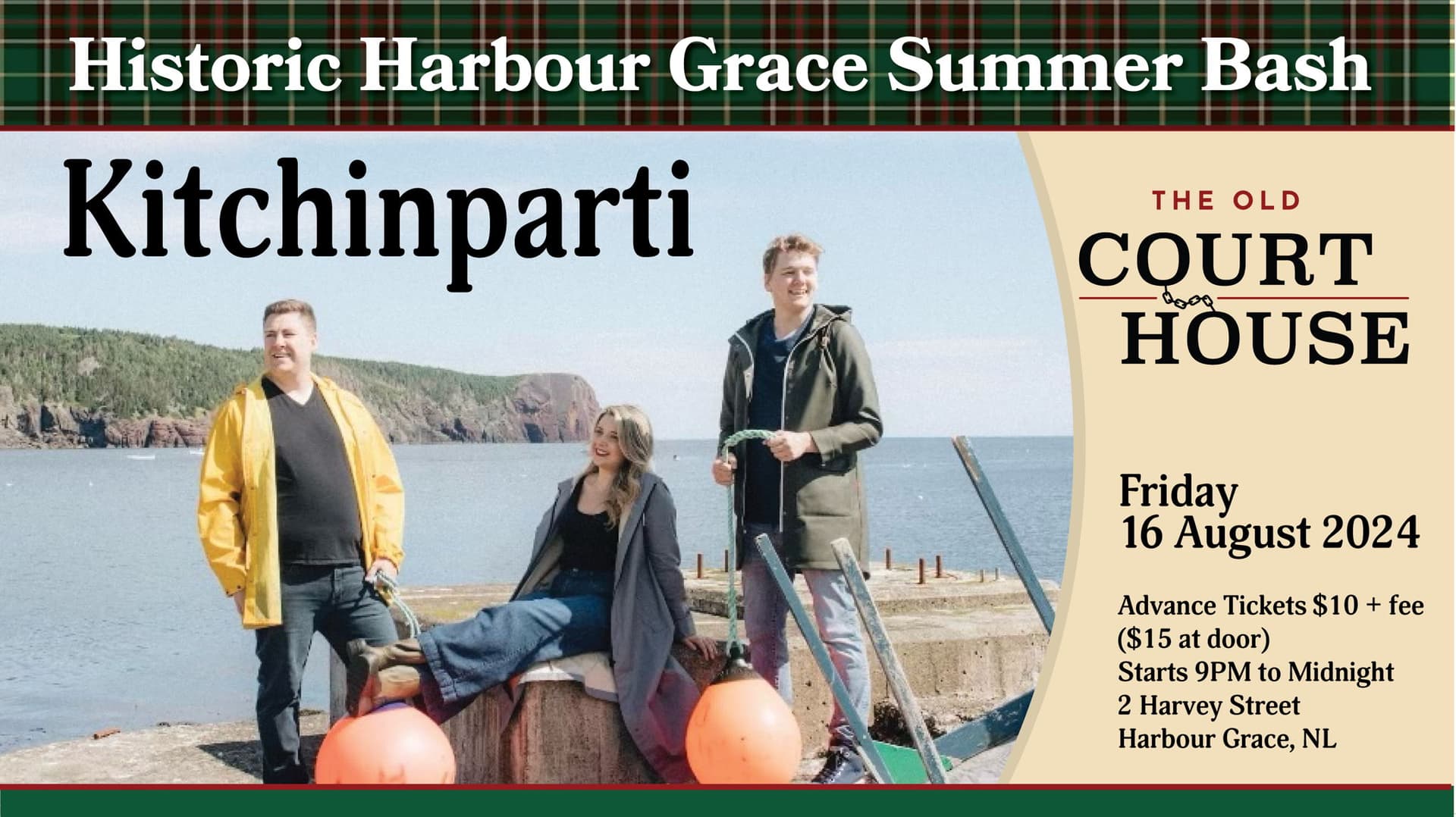 Kitchinparti Live in Harbour Grace