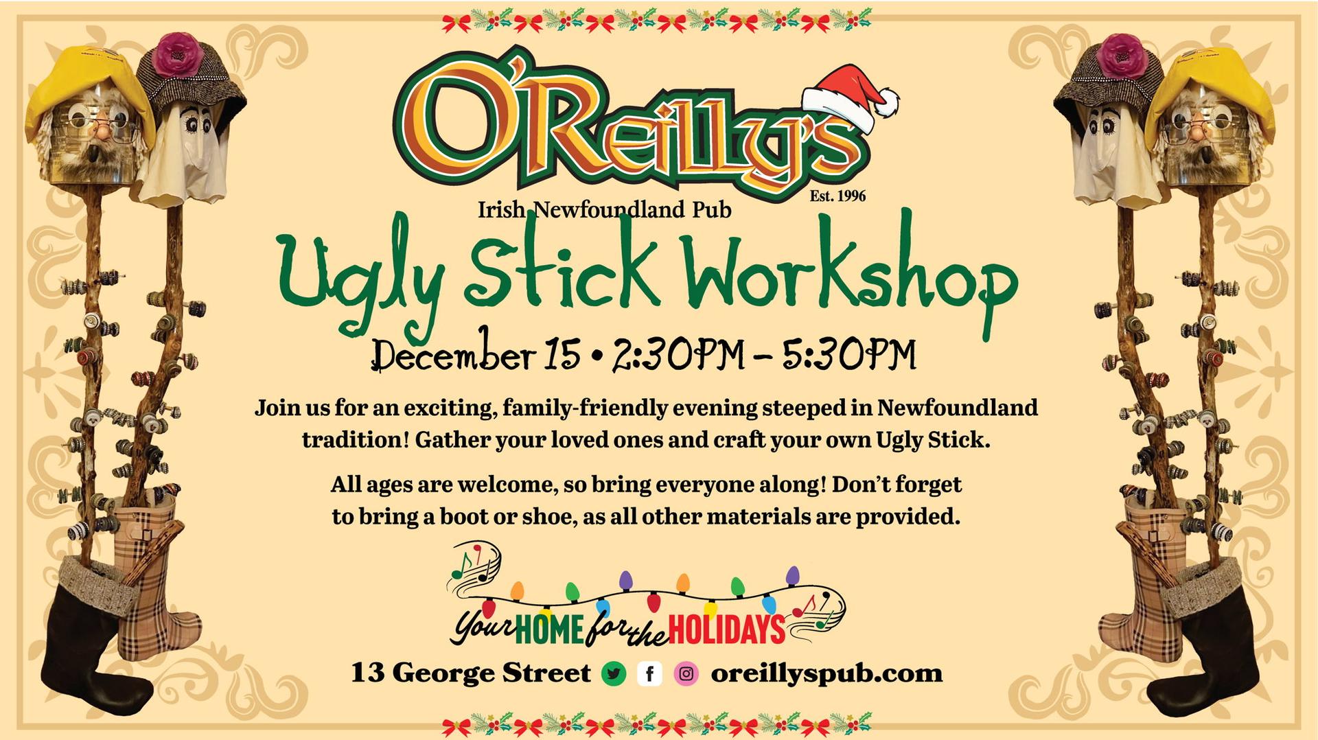 O'Reilly's Uglystick Workshop 