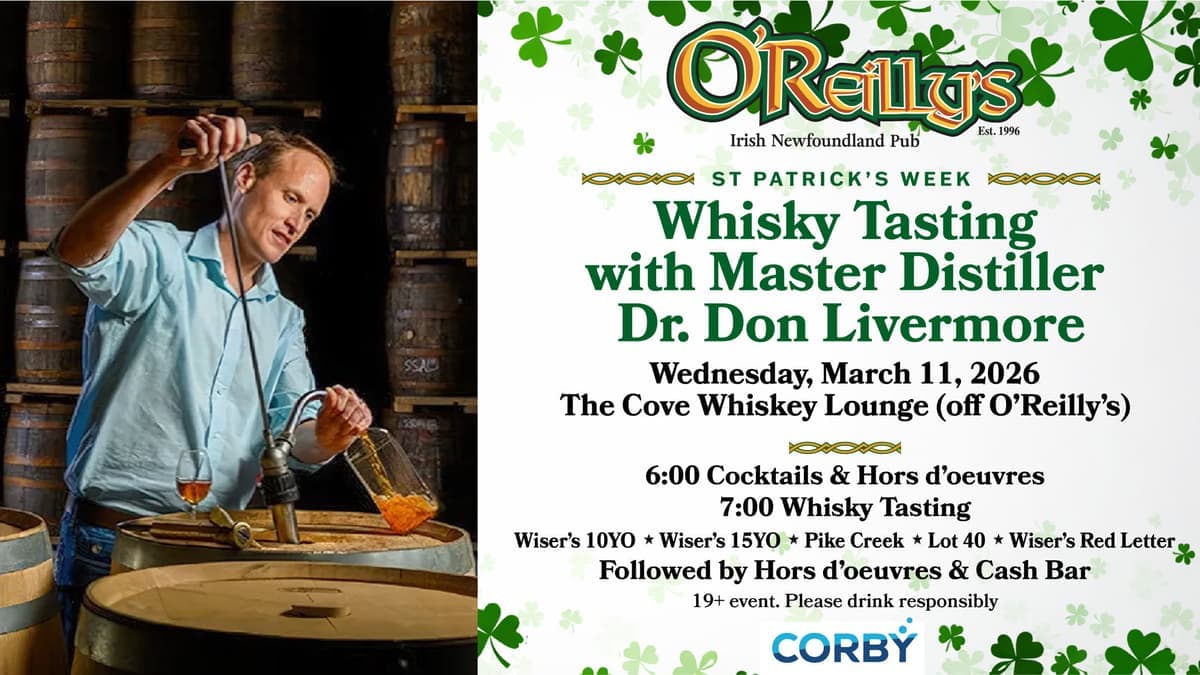 O'Reilly's Whisky Tasting with Dr Don Livermore