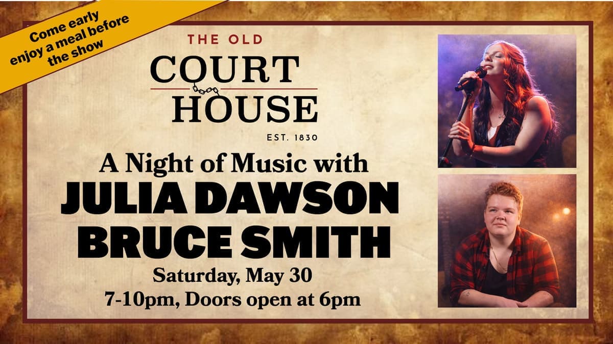Night of Music with Julia Dawson & Bruce Smith