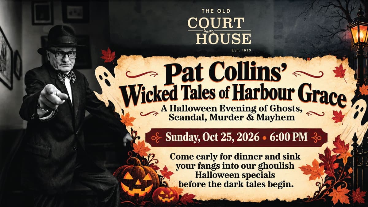 Wicked Tales of Harbour grace with Pat Collins