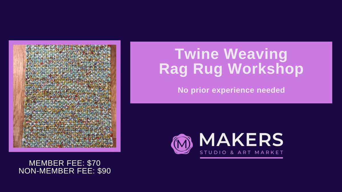 Twine Weaving - Rag Rug Workshop
