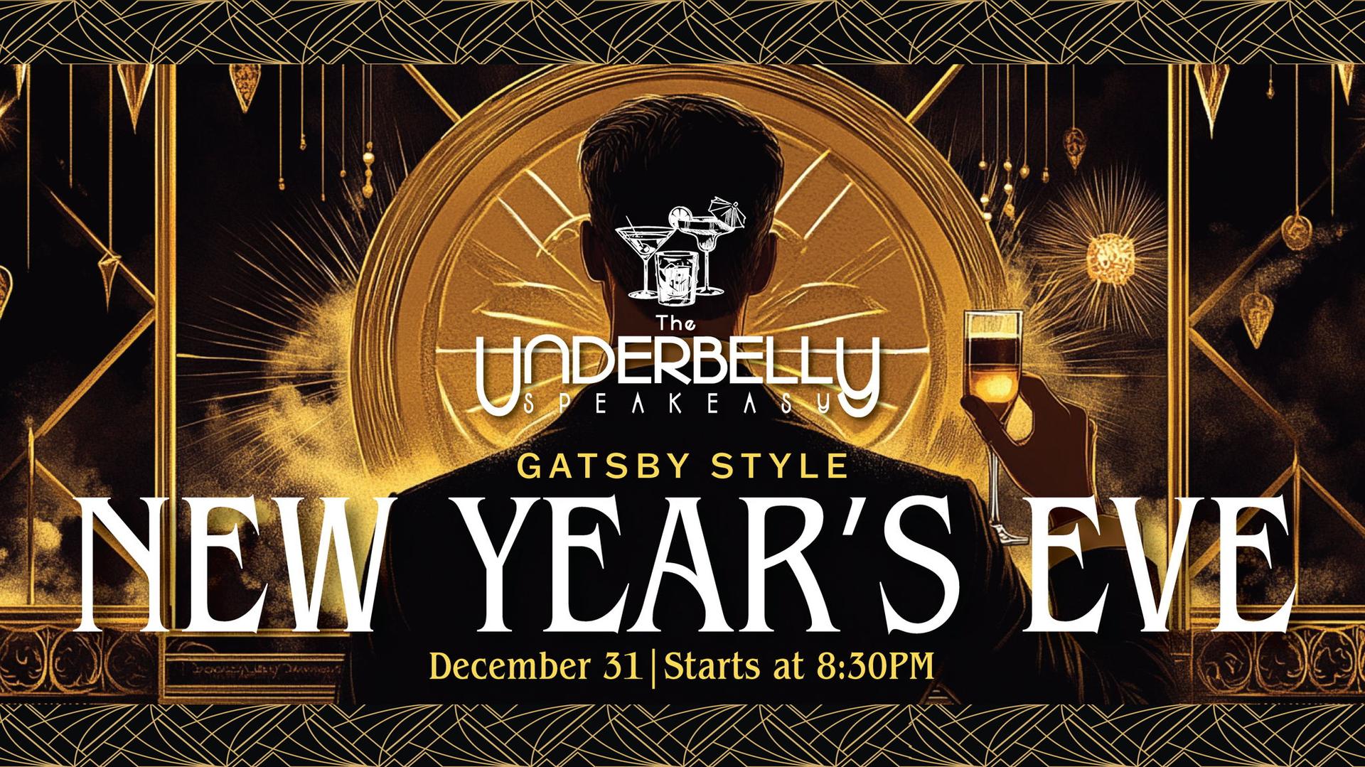 The UnderBelly Great Gatsby New Year's Party