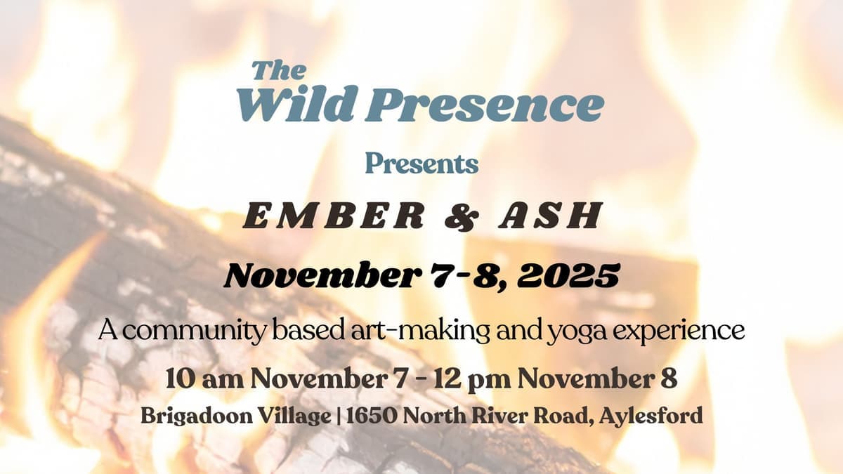 The Ember & Ash: Reflect, Create & Build Community Through Art & Yoga
