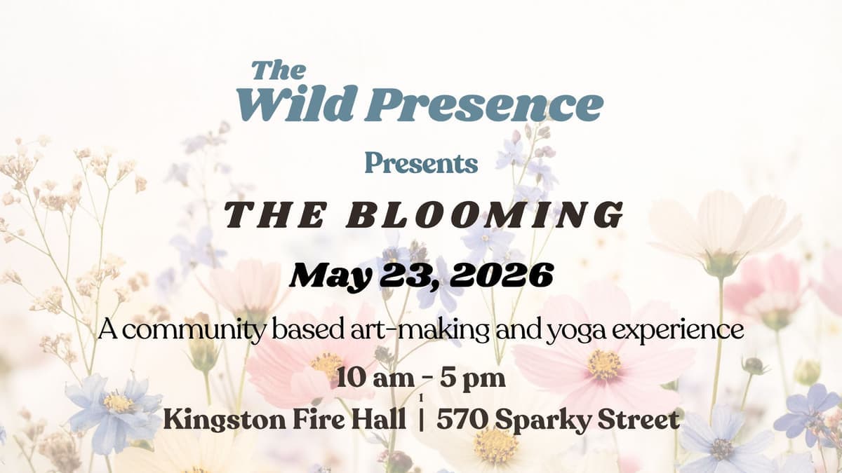 The Blooming: Reflect, Create & Build Community Through Art & Yoga