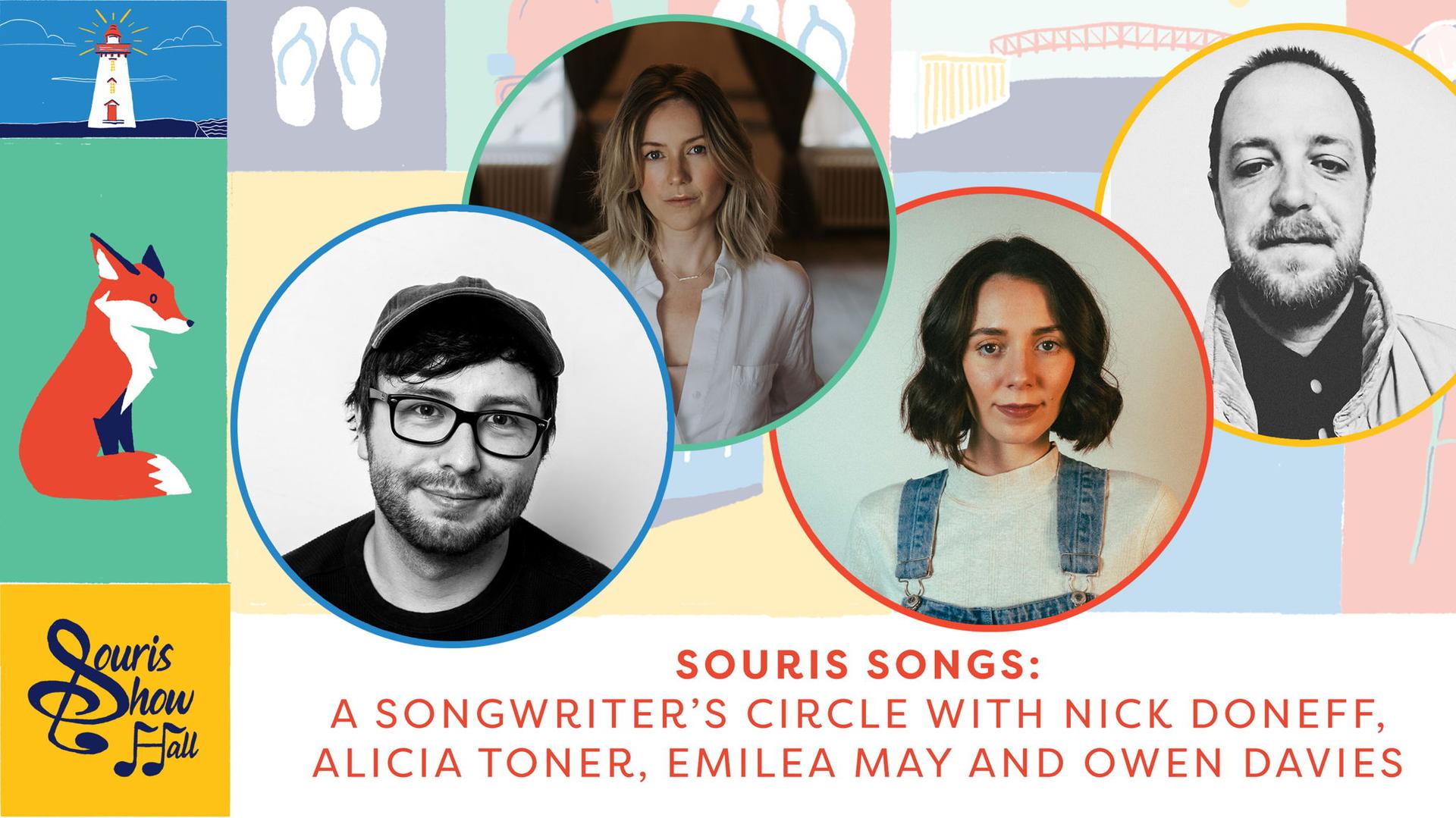 Songwriter's Circle with Nick Doneff, Alicia Toner, Emilea May, and Owen Davies