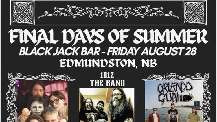 Alexander Flexman & The Black Moon debut album tour - Edmundston