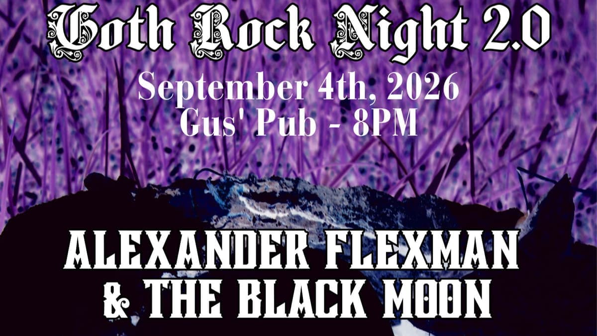 Goth Rock Night 2.0 - Halifax