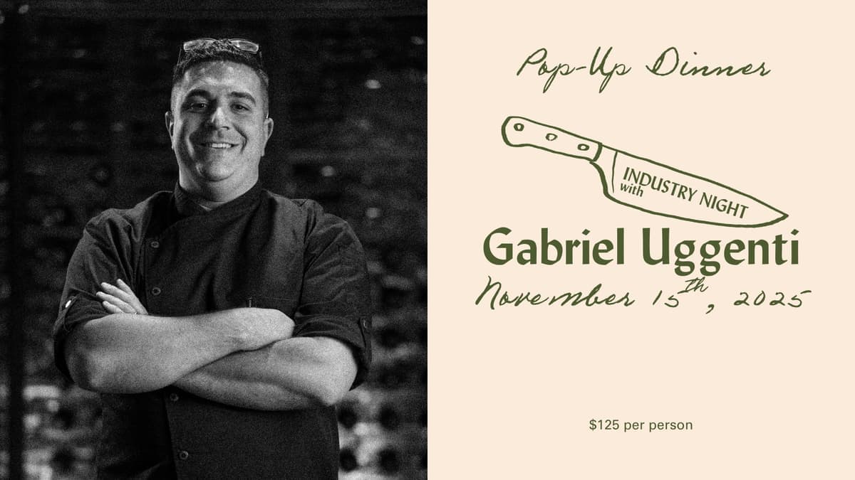 Chef Pop-Up: Gabriel Uggenti
