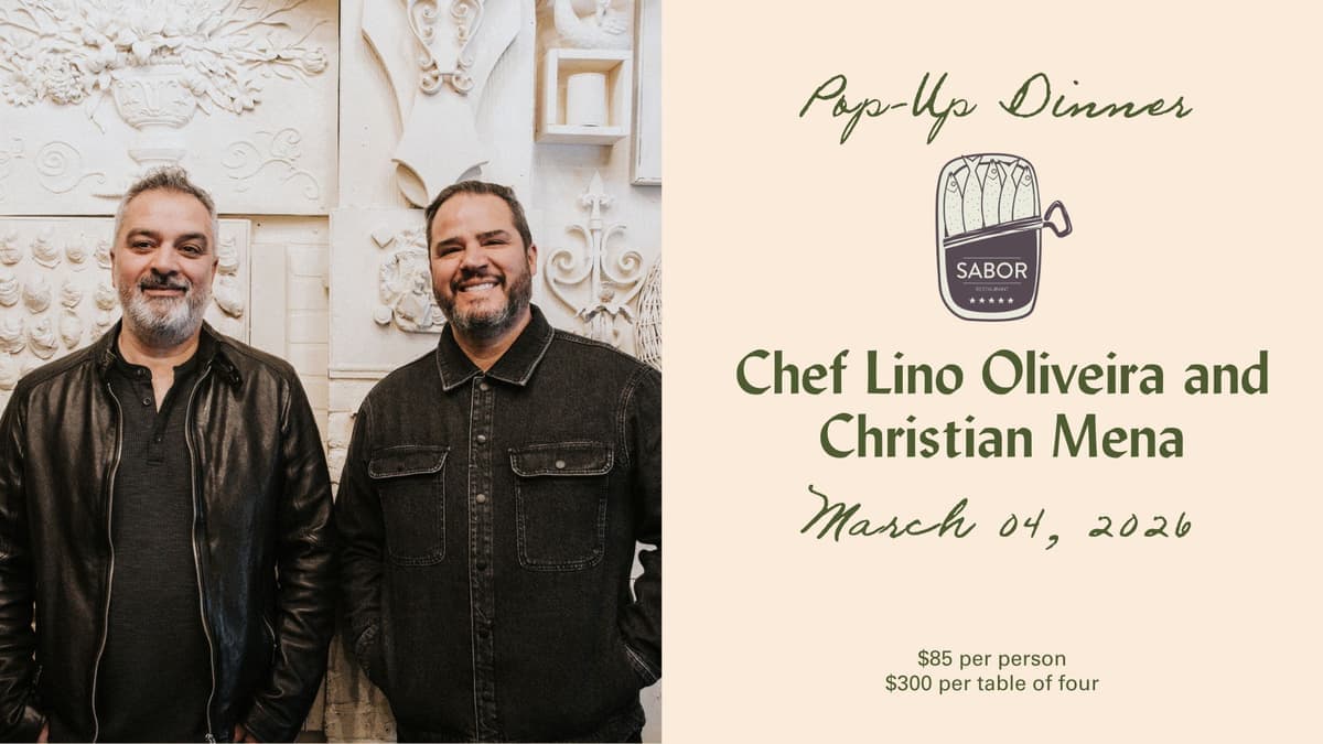 Guest Chef Pop-Up: Sabor Restaurant 