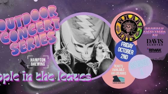 Outdoor Concert Series: WHARF RATS | Ripple in the Leaves (One of TWO nights of Grateful Dead!)