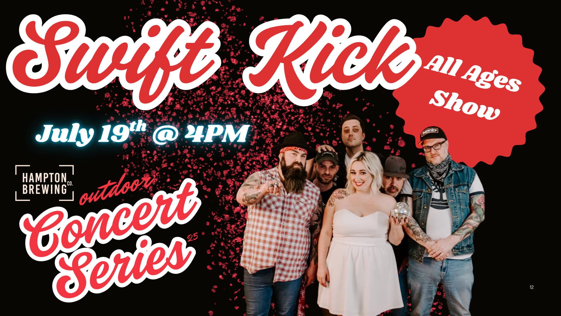 Hampton Brewing Co. Presents: Swift Kick (ALL AGES SHOW)