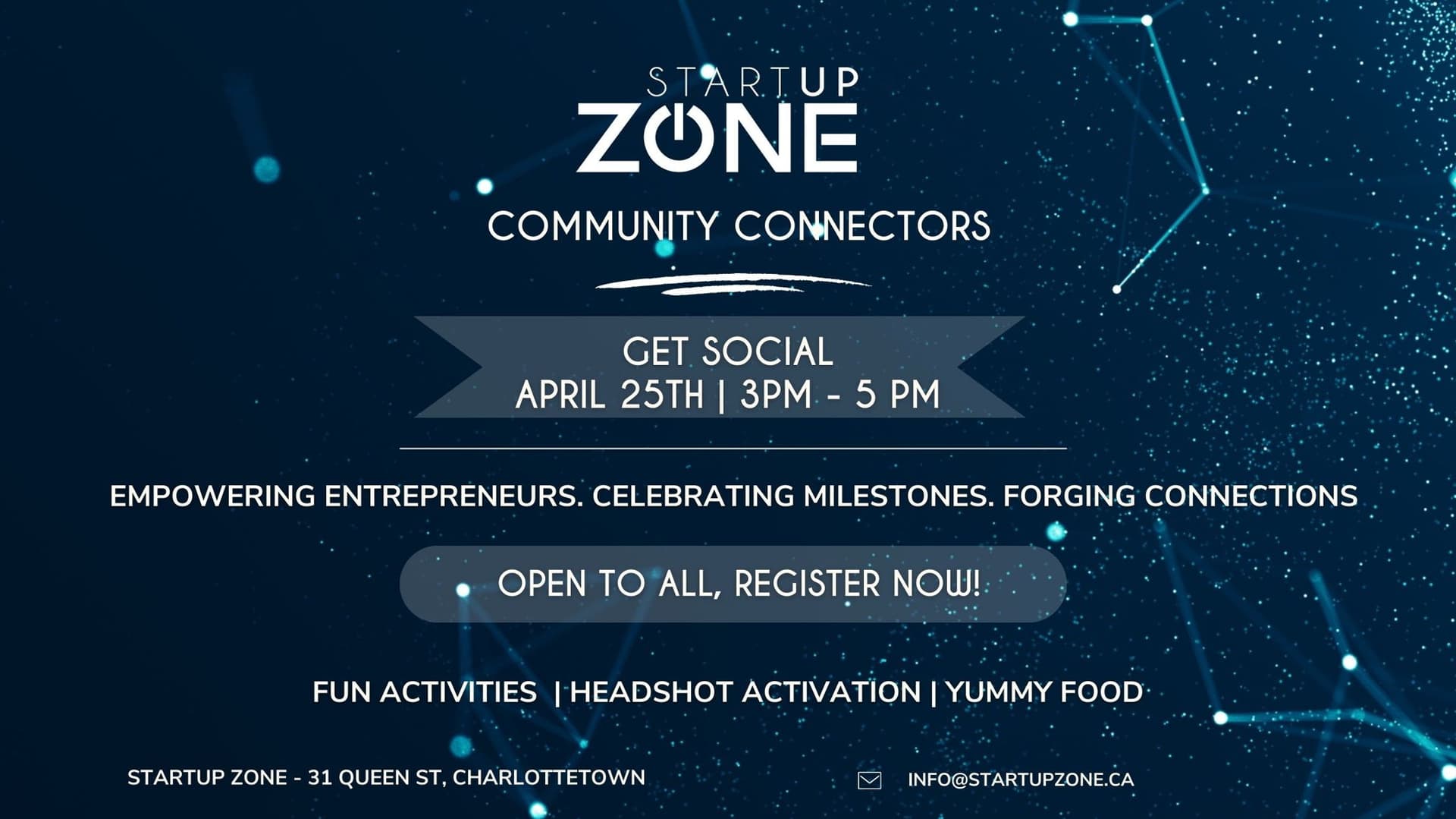 Startup Zone - April Community Connectors Social