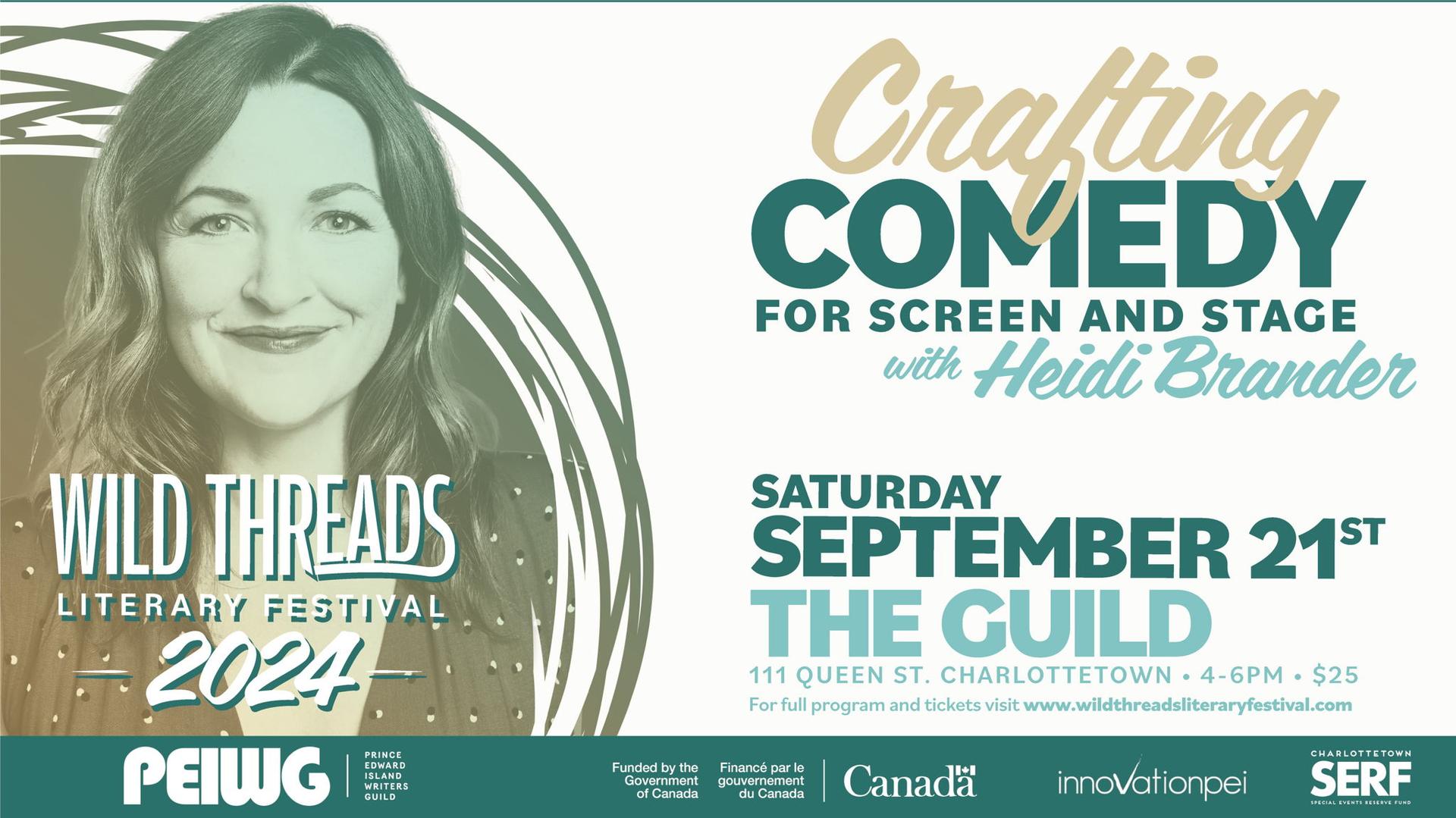 Crafting Comedy for Screen and Stage -  with Heidi Brander