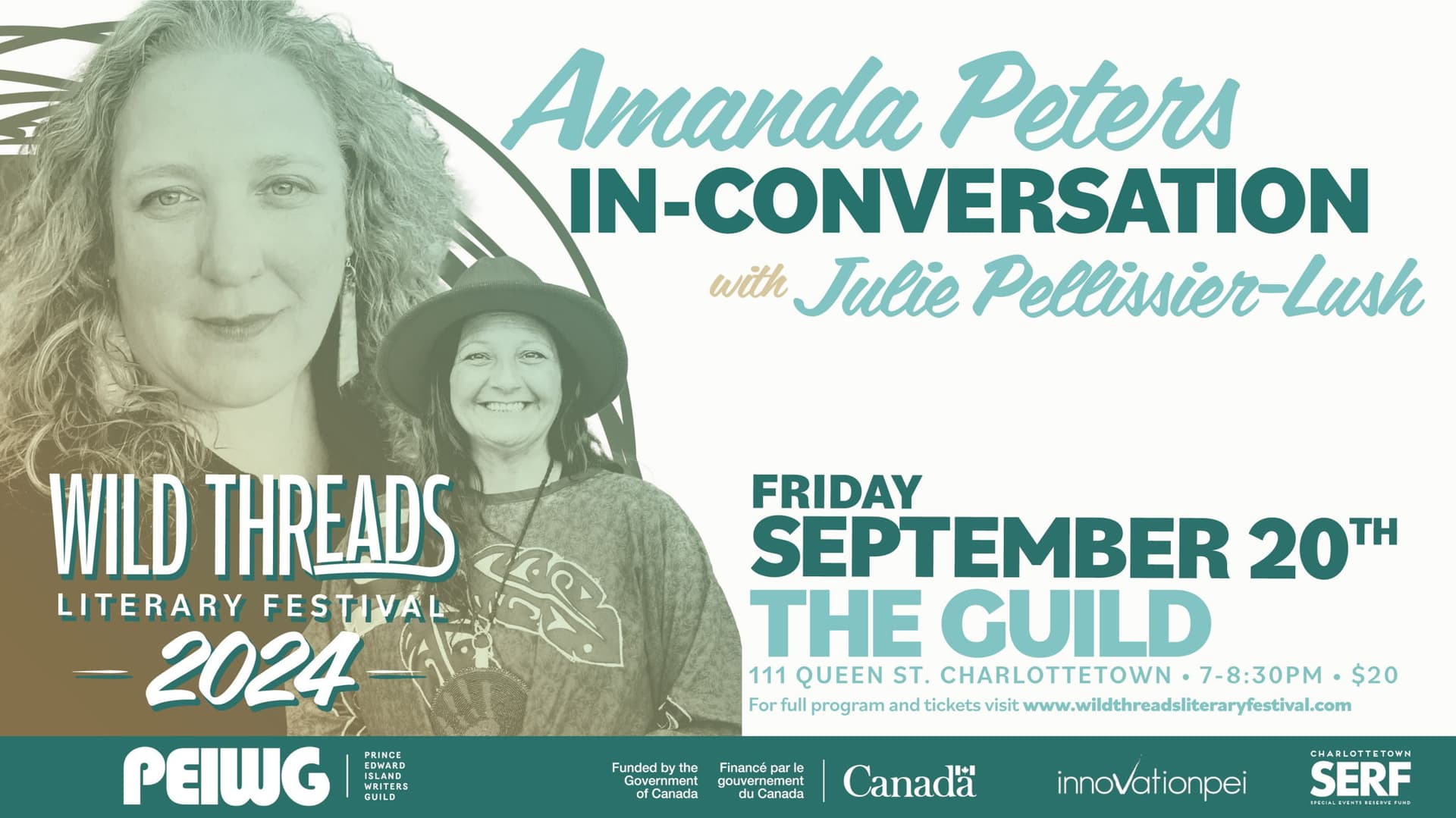 Wild Threads Presents: Amanda Peters In-Conversation with Julie Pellissier-Lush