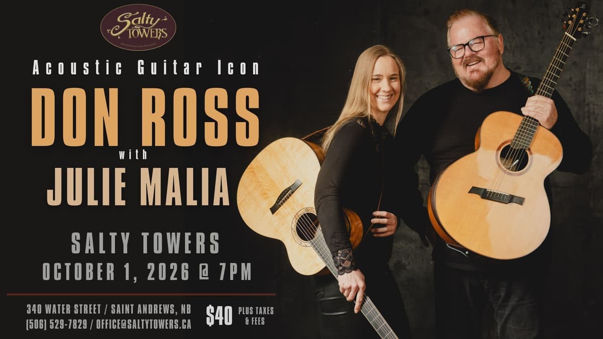 An Evening of Guitar and Song with Don Ross & Julie Malia
