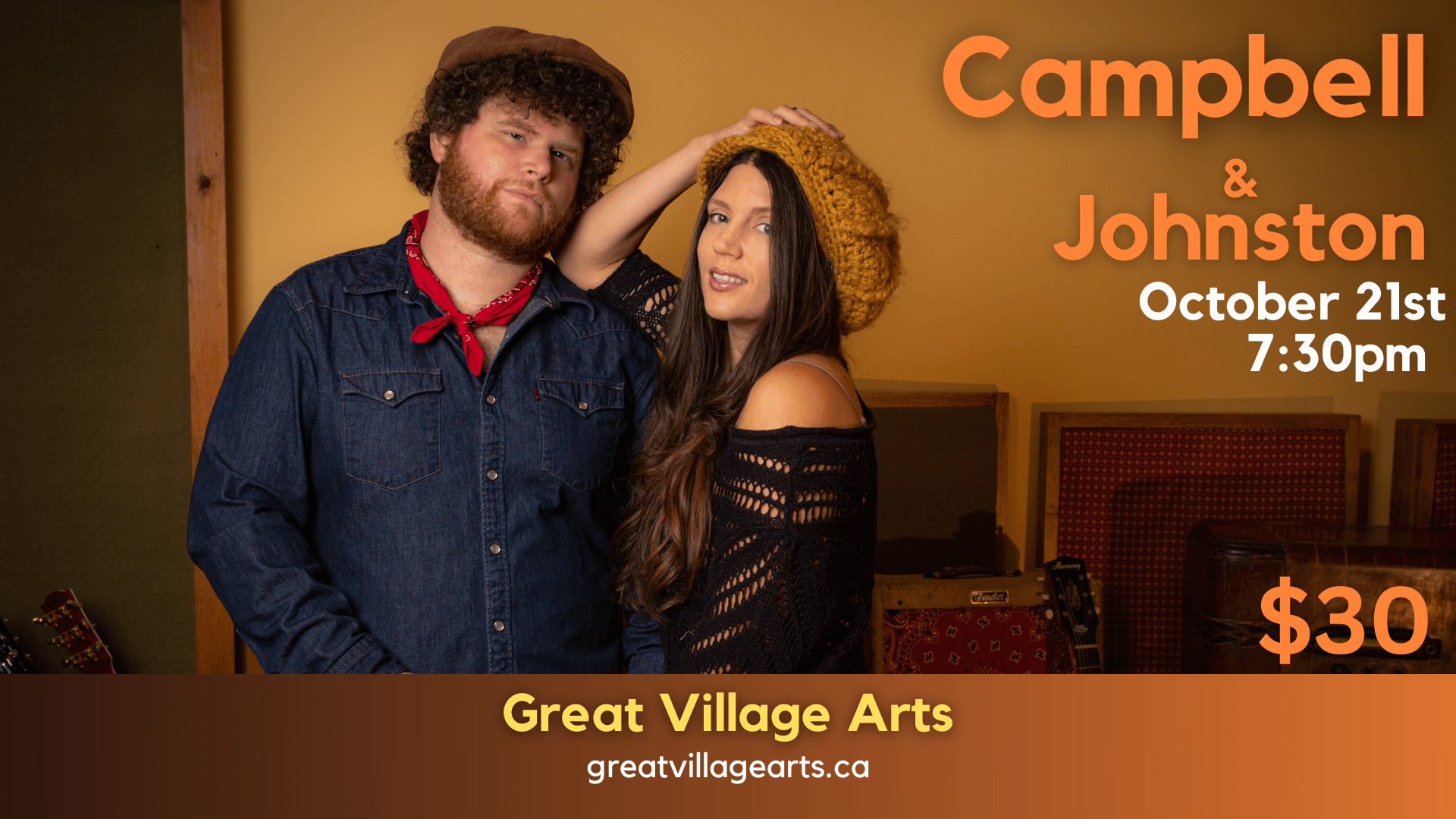 Campbell & Johnston - Great Village Arts - October 21
