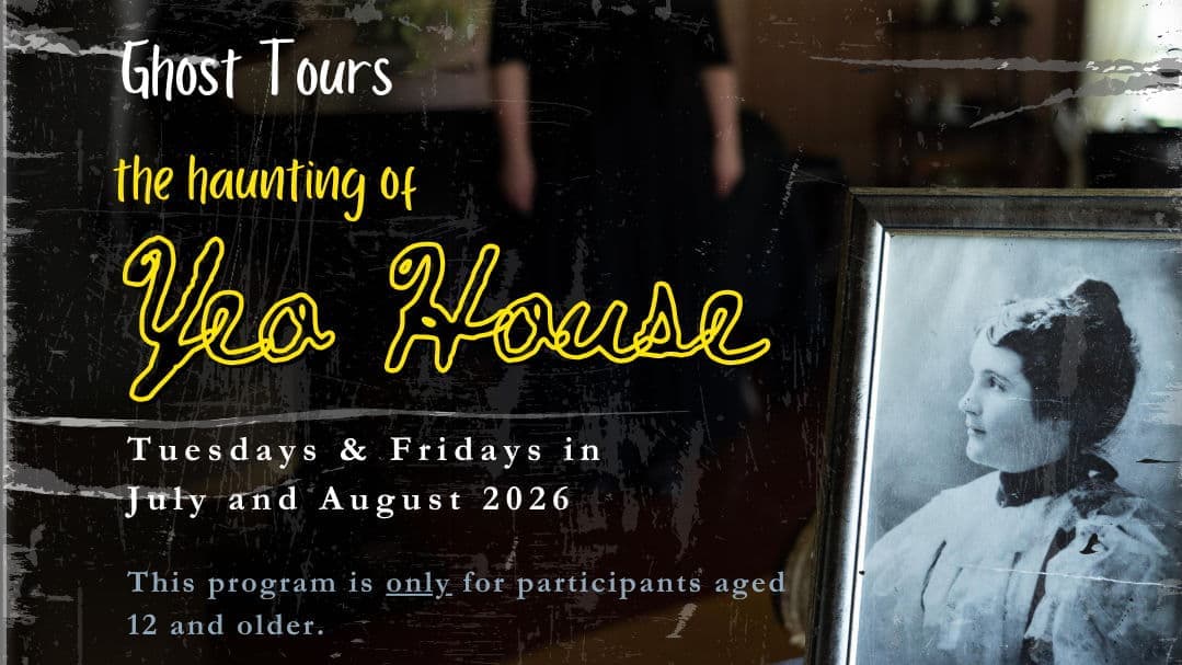 Ghost Tours: The Haunting of Yeo House