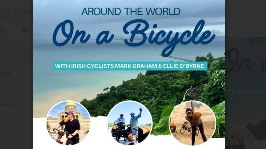 Around the World on a Bicycle @ The Battery Cafe 