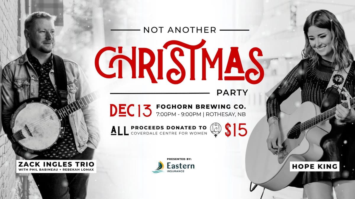 **SOLD OUT** Not Another Christmas Party @ Foghorn Brewing | Supporting Coverdale Centre For Women | feat. ZACK INGLES TRIO & HOPE KING