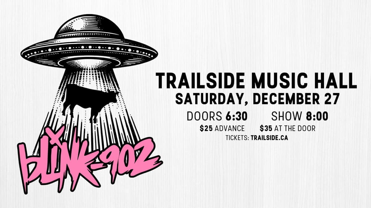 Blink 182 Tribute w/ Blink 902 - December 27th - Doors 6:30 PM - $25 Advance - $35 at the Door - 19+