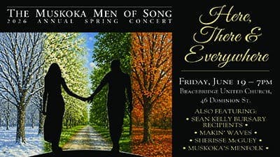 The Muskoka Men of Song - Spring Concert