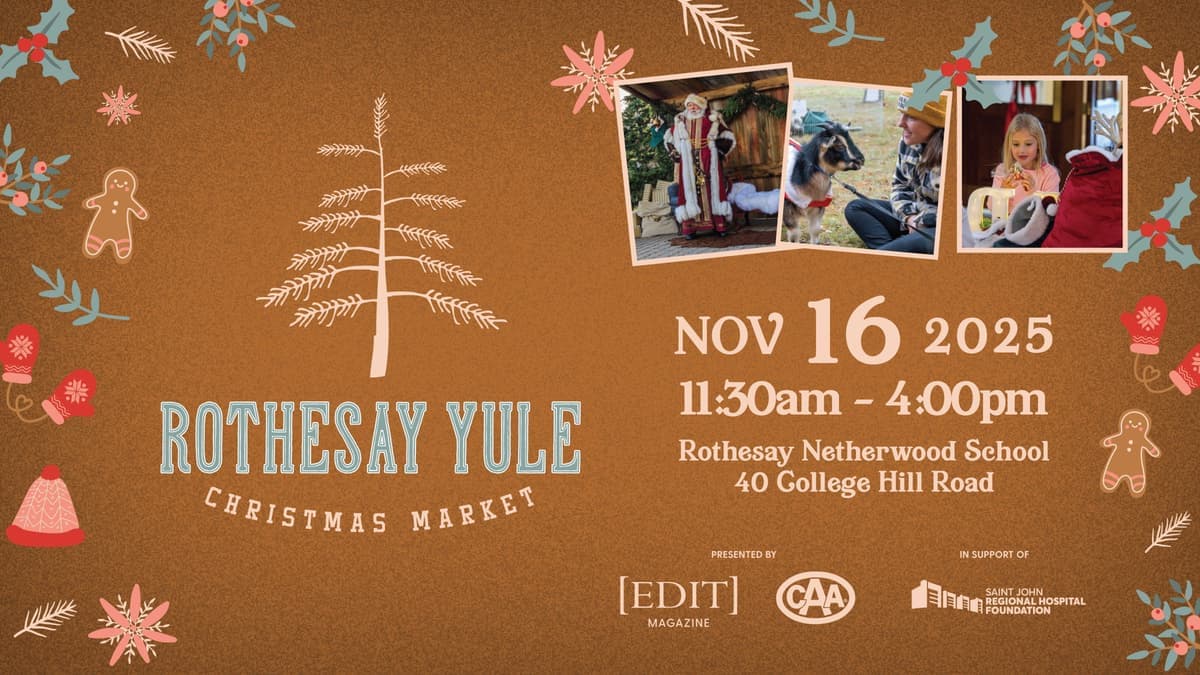 The Rothesay Yule 2025 - November 16 - $25