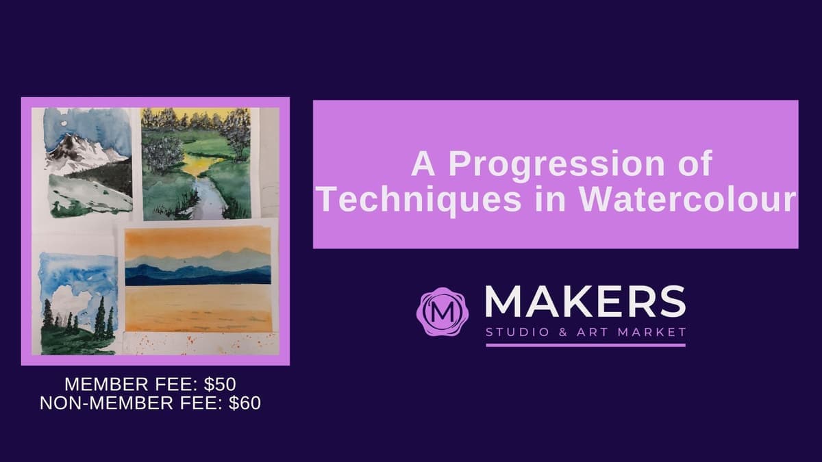 A Progression of Techniques in Watercolour