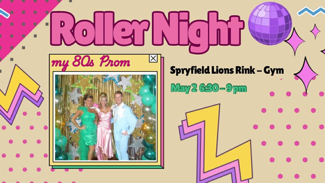 Roller Night - My 80s Prom Edition