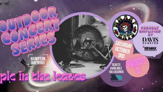 Outdoor Concert Series: WHARF RATS | Ripple in the Leaves (Two of TWO nights of Grateful Dead!)