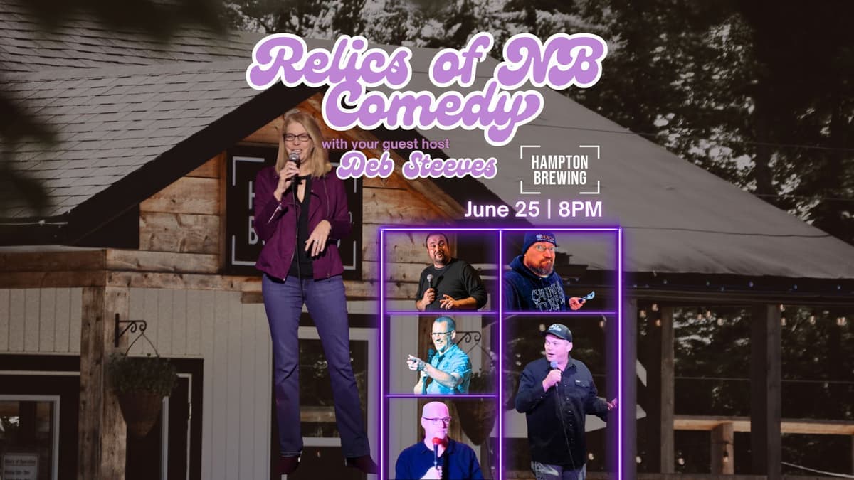 The RELICS of NB Comedy: Stand-Up at Hampton Brewing!