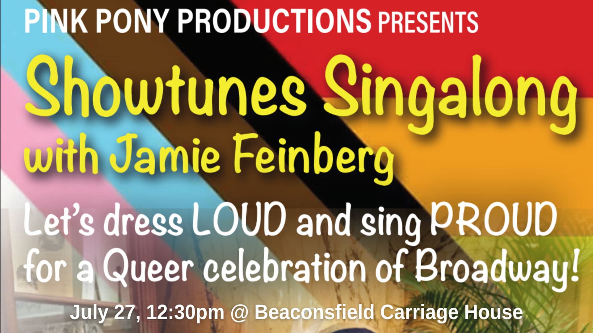 Showtunes Singalong with Jamie Feinberg: A Queer celebration of Broadway!