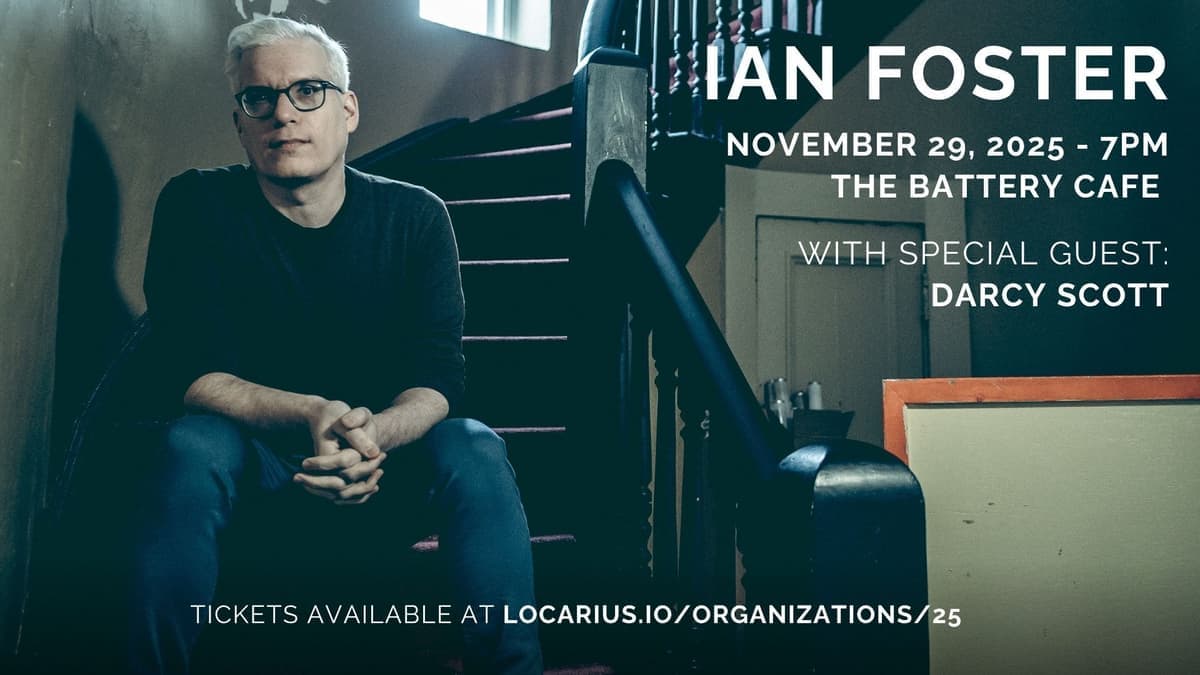 Ian Foster Live with Special Guest Darcy Scott @ The Battery Cafe