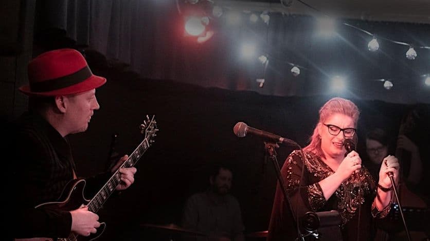 Christmas Jazz with Brad Jefford and Katie Hopkins @ The Battery Cafe