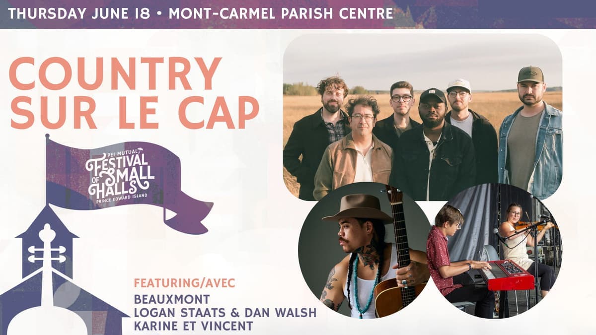 Country sur le Cap - 2026 PEI Mutual Festival of Small Halls